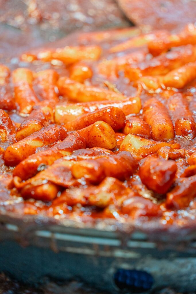 Spicy rice cakes